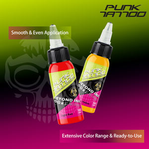 Tinta para <span class=keywords><strong>Tatuajes</strong></span> <span class=keywords><strong>Punk</strong></span>, Suministros Profesionales para Arte Corporal, Juego de Tinta Líquida Orgánica de 55 Colores, 30 ml, Maquillaje Permanente, Pintura Corporal, <span class=keywords><strong>Tatuajes</strong></span> - Product Image 5