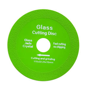 Disco de Corte Circular Ultra-Fino de 100/115mm para Vidro, Sem Desgaste, para Cortar Vidro, Jade, Cristal e Garrafa - Product Image 1