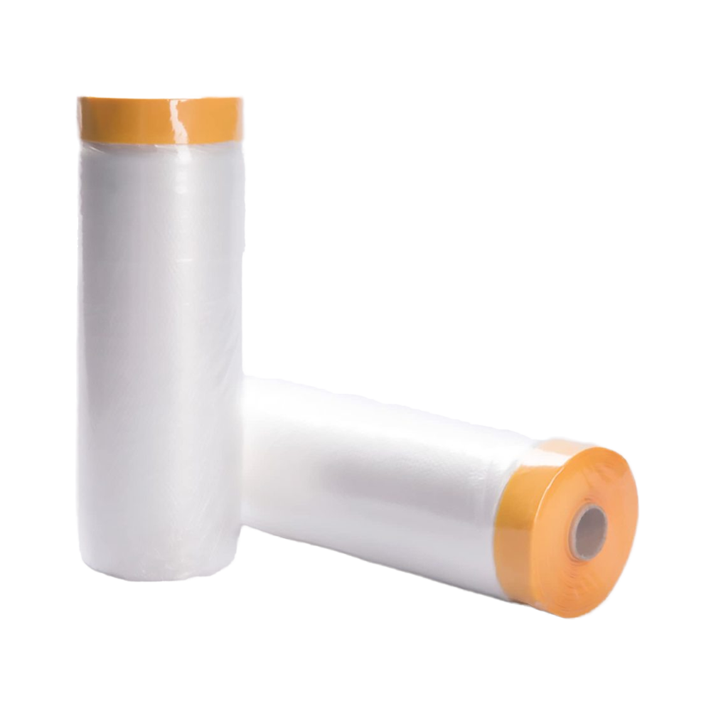 Furniture Protective Indoor Paint Tape Outdoor Use Painting Covering Masking Transparent Painter Painting Masking Film