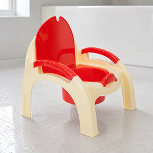 Siège de toilette portable en plastique PP pour bébé, motif uni, pour l'apprentissage de la propreté, pour garçons et filles, pour la maison et la salle de bain - Product Image 3