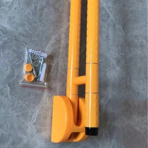 Ji Tu <b>Grab</b> <b>Bar</b> 60cm ABS Anti-Slip U-Shaped Folding Toilet Rail for Bathroom Accessibility - Product Image 3