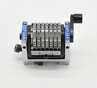 Machine de numérotation FuAn à tête d'impression rotative en acier à 7 chiffres pour l'impression sur papier pour imprimante, nouvelle, garantie 3 mois