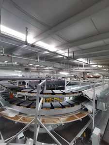 Ленточный сортировщик Truelisort с перекрестными лентами, нержавеющая сталь, резиновая лента, огнестойкий, регулируемая скорость, для <span class=keywords><strong>B2C</strong></span> электронной коммерции и производственных предприятий - Product Image 3