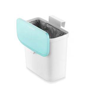 Armario de cocina montado en la pared cubos de basura coche cubo de basura mini cubo de basura mano presionando cubo de basura portátil - Product Image 6