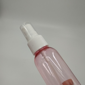 Botella de spray para mascotas vacía de 2oz 60ml de alta calidad Rosa transparente con rociador de niebla fina - Product Image 6