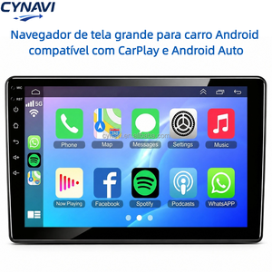 Navigateur GPS pour voiture à écran large compatible avec CarPlay et Android Auto - Product Image 1