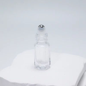 Botella de Cristal Octogonal de 3 ml con Rodillo para Aceites Esenciales, Botella con Bola de Rodillo de Piedras Preciosas - Product Image 3