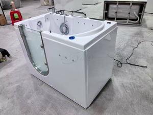 <span class=keywords><strong>Baignoire</strong></span> de luxe en acrylique avec accès facile, spa <span class=keywords><strong>pour</strong></span> personnes <span class=keywords><strong>âgée</strong></span>s, <span class=keywords><strong>baignoire</strong></span> d'hydrothérapie <span class=keywords><strong>pour</strong></span> personnes <span class=keywords><strong>âgée</strong></span>s et handicapées avec <span class=keywords><strong>siège</strong></span> et barre d'appui - Product Image 4