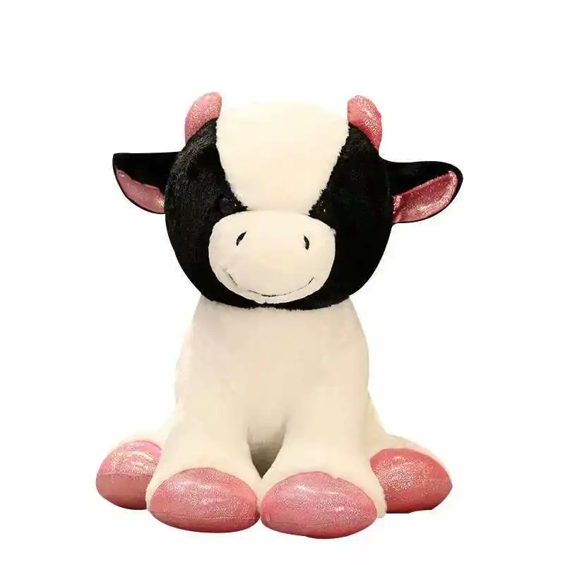 Brinquedos De Pelúcia Artigos Promocionais Vacas Sentadas Bonecas De Pelúcia Brinquedos De Pelúcia Brinquedos infantis