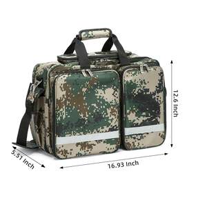 Botiquín <span class=keywords><strong>de</strong></span> Primeros Auxilios para Médico o Enfermera, Bolsa <span class=keywords><strong>de</strong></span> Trauma Vacía Personalizable y Portátil, para Entrenamiento <span class=keywords><strong>de</strong></span> Rescate Médico - Product Image 5