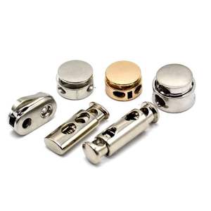 धातु कॉर्ड लॉक स्टॉपर एंड जस्ता मिश्र धातु समायोज्य धातु वसंत कॉर्ड लॉक स्टॉपर - Product Image 3