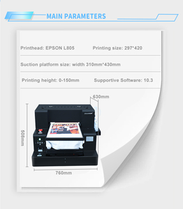 Directly Printing <b>Machine</b> Colorsun DTF <b>Printer</b> <b>T</b>-<b>shirt</b> Printing <b>Machine</b> L805 Digital Ptinter A3 with Free Technical Support - Product Image 2