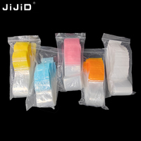 JIJID Sachet Zippé Transparent en Plastique PE pour Emballage de Crèmes Glacées Congelées et Sucettes Glacées – Vente en Gros