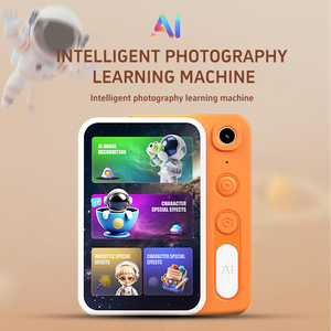AI 拍照相机玩具，适合 5-7 岁儿童，ABS 材质，教育性英语学习背景，可更换 4.0 英寸触摸屏 - Product Image 5