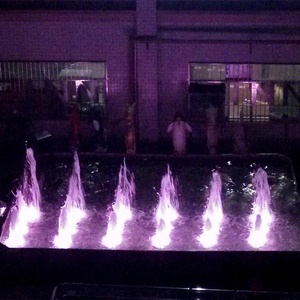 Fontaine <span class=keywords><strong>à</strong></span> eau commerciale moderne Fenlin en acier inoxydable 304, tour de glace, éclairage LED multicolore écologique, musique/PLC/DMX512 - Product Image 2