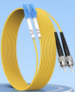 Câble de raccordement en fibre optique 3,0 mm en stock, gaine LSZH, connecteur LC monomode personnalisé, OEM disponible, 1m - Product Image 3