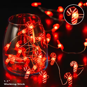 Guirnalda de Luces LED a Pilas en Oferta - Luces Decorativas de Alambre de Cobre, Resistentes al Agua, para Navidad, Bodas, Fiestas y Jardín - Product Image 3