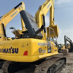 เครื่องขุดไฮดรอลิกสำหรับงานก่อสร้างถนนเหมืองแร่เครื่องจักรก่อสร้างไฮดรอลิกทนทานแบบ KomatsuPC240 - Product Image 4