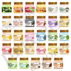 <span class=keywords><strong>Exfoliante</strong></span> Corporal <span class=keywords><strong>con</strong></span> Infusión de Uva de 350g <span class=keywords><strong>con</strong></span> <span class=keywords><strong>Glicerina</strong></span> y Sal Marina, Refrescante, Blanqueador, Limpiador Profundo, Iluminador, <span class=keywords><strong>con</strong></span> Ingredientes de Perla de Lodo - Product Image 3