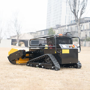 Débroussailleuse forestière diesel télécommandée industrielle tout-terrain pour la coupe de l'herbe sur les pentes montagneuses - Product Image 5