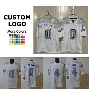Kedatangan Baru Kustom Buffalo Rivalries # 17 QB # 0 # Jersey Sepak Bola 4 RB Jahitan Jaring Bernapas dengan Nama dan Nomor yang Dapat Disesuaikan - Product Image 1