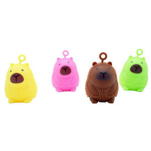 Juguete Blandito de Capibara Kawaii, Pelota Sensorial Ultra Suave para Apretar, Juguete Antiestrés para Niños, Recuerdos de Fiesta - Product Image 4