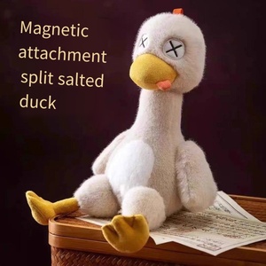 Mainan Bebek Magnetik Kreatif yang Dapat Dilepas, Boneka Bebek Lucu Super Lembut, Bebek yang Dapat Dipisah, Hadiah Unik, Menghilangkan Stres - Product Image 2