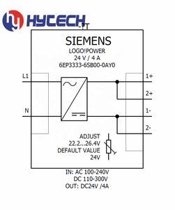 Tout nouveau Module d'alimentation stabilisé par puissance <span class=keywords><strong>SIEMENS</strong></span> LOGO 24V DC / 4A <span class=keywords><strong>6EP3333</strong></span>-<span class=keywords><strong>6SB00</strong></span>-<span class=keywords><strong>0AY0</strong></span> - Product Image 4