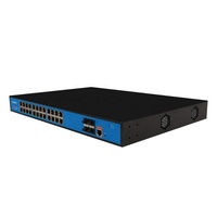 Ewwind 10G, saklar Ethernet terkelola L2 untuk kamera IP CCTV kualitas tinggi 24 * GE + 4 * TF + 1 *