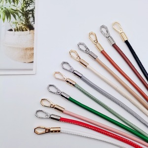 Atacado 6mm Rodada PU Corda De Couro Crossbody Correia Da Bolsa das Mulheres 120cm Comprimento Substituição Soft Handbag Strap Phone Strap - Product Image 3