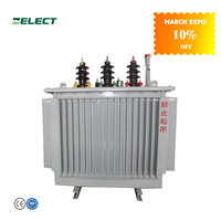 Transformateur de distribution d'énergie MV HV triphasé à huile, 30 KVA, 400V 415V vers 33KV 11KV 10KV, prix 30KVA