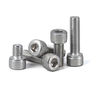 Din912 M6 * 20 Mét 304 Thép không gỉ hình lục giác ổ cắm cap vít 16 mét chiều dài allen key Bolt ô tô bu lông sản xuất đồ nội thất - Product Image 4