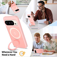 Étui de téléphone portable anti-chute noir mat pour Google Pixel 7 8 9 10 Pro XL Étui de téléphone transparent pour Google Pixel