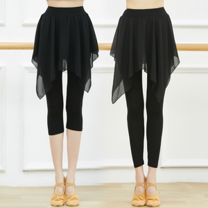 Pantaloni collant e Leggings in tessuto modale da donna Yogawear K484 - Product Image 1