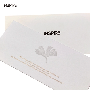<span class=keywords><strong>Enveloppe</strong></span> de mariage personnalisée pour entreprise, impression sérigraphique, luxe, gaufrée, papier ordinaire texturé, emballage, origine CN/FUJ - Product Image 1