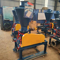 Vanne d'alimentation rotative à moteur AC à étanchéité élevée, valve étoile pour convoyage pneumatique de poudre de ciment sous pression positive/négative