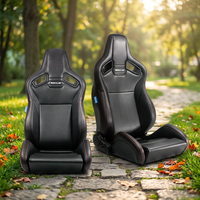 SSCUS SP-PU SPEEDSTER Siège de sport réglable pour adulte, durable, en cuir PU, avec cadre en acier ergonomique et support lombaire