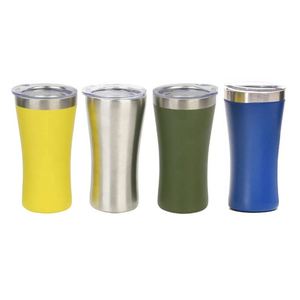 Vasos de Cerveza de Acero Inoxidable de Doble Pared con Logotipo Personalizado, Vasos para Bebidas para Fiestas en Auto, Tamaño Pequeño, Aislados, Mantienen la Temperatura de 6 a 12 Horas - Product Image 3