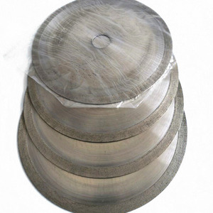 16inch White Hot Press OEM Large Stone Cutting Disc Continuous Rim Diamond <strong>Saw</strong> <strong>Blade</strong> for Gemstone Cutting - Product Image 2