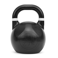 Kettlebell de fitness en fonte, code couleur HALA-KB-26, application universelle unisexe