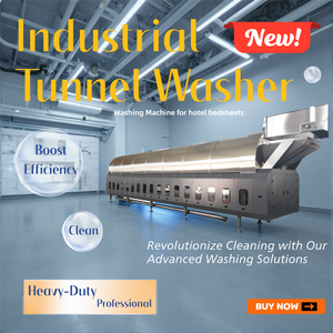 Sistema de Lavado Industrial de Alta Calidad, Equipo de Lavandería Comercial, <span class=keywords><strong>Lavadora</strong></span> a Presión de Gasolina para Ropa - Product Image 2