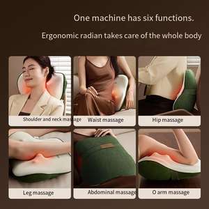 SIAASOO W4 Massaggiatore per la Vita, Cuscino Massaggiante da Ufficio per Spalle, Gambe, Schiena e Colonna Cervicale con Funzione Impastante e Compressione Calda - Product Image 4