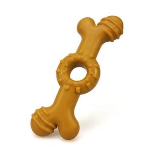 छोटे कुत्तों के लिए 2025 टिकाऊ पालतू चबाना खिलौने बेकन स्वाद सख्त और दांतों की सफाई करने वाली हड्डियों के खिलौने - Product Image 2