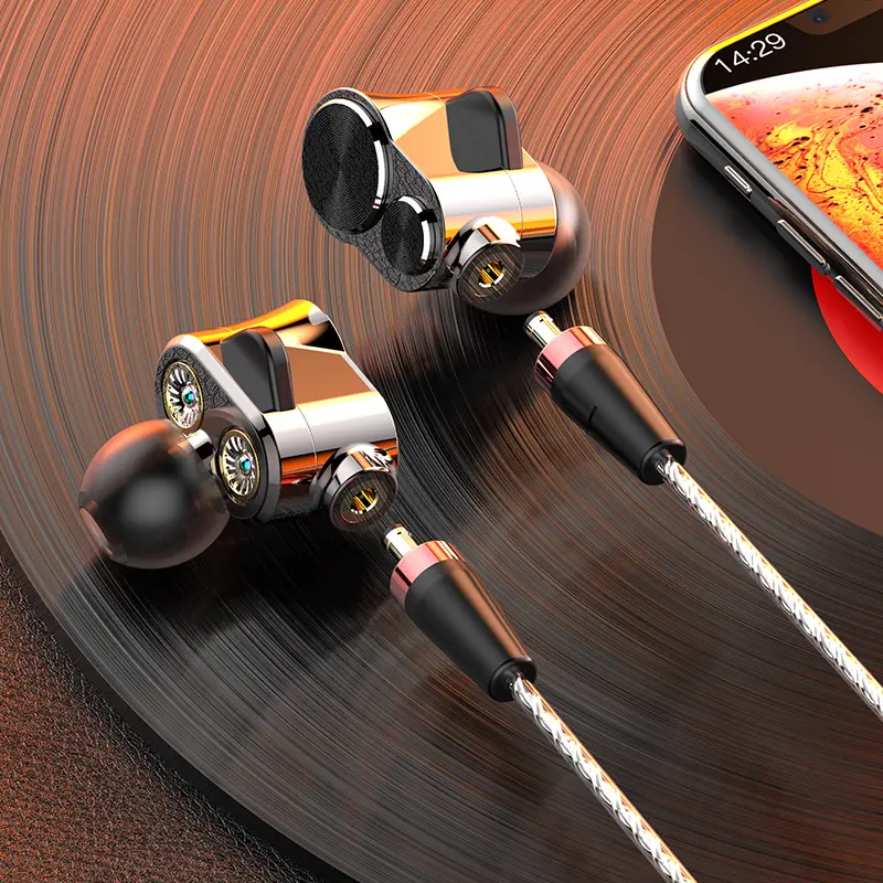Fábrica directamente Z6 desmontable estéreo de 3,5 MM en la oreja de alta fidelidad Super Bass auriculares para teléfono móvil