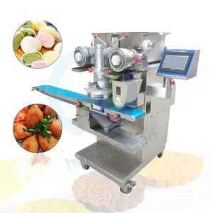 Small Cheap Automatic Food Stuffed Meatball Moon Cake Cookie Falafel Ball Kubba Forming Encrust Machine