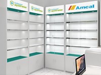 Armoire à tiroirs de pharmacie Medical Shop vitrine Design