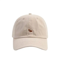 Broderie chien maman Baseball chapeau coton confort os Snapback chien marche papa casquette cadeau parfait pour les propriétaires de Corgi casquette de camionneur