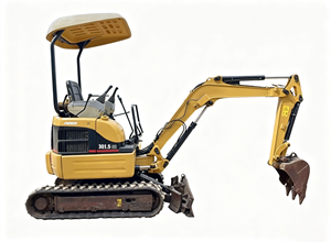 รถขุดตีนตะขาบขนาดเล็ก Caterpillar Cat 301.5CR มือสอง สภาพดีเยี่ยม น้ำหนัก 1.5 ตัน เครื่องจักรก่อสร้าง คุณภาพดี ขายดี - Product Image 2