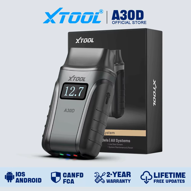 2026 NEWEST XTOOL Anyscan A30D All System Car Diagnostic Tools OBD2 Xtool A30d Scanner 13 Resets Code Reader All Software Update