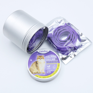 4 paquetes de caja de lata Paquete Calmante Collar Alivio del estrés y la ansiedad para gatos - Product Image 2